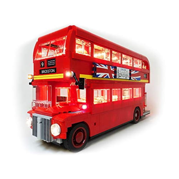 Brick Loot LED Lighting Kit for LEGO London Bus 10258 (LEGO set not included)