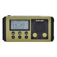 thumbnail image 1 of HRD 907, Radio Portable à Manivelle et Solaire, 27911, Appel d'Urgence SOS, Torche, Module Solaire, Banque d'Alimentation, Protection contre l'Eau IPX6, 1 of 8