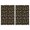Mushroom and Fern-1, variant on 2 Pcs Mushroom and Fern Black Pattern Funny Kitchen Towels, Microfiber Dish Towels, Kitchen Tea Towels Set 18" X 26"