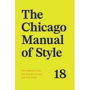 The Chicago Manual of Style, 18th Edition, (Hardcover)