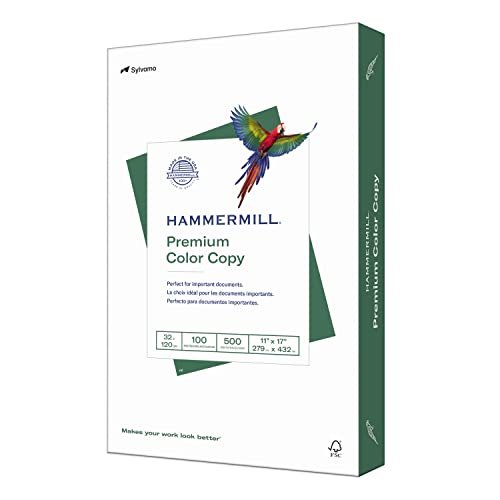 Impresora Paper Hammermill Premium Color 32 libras, 11 x 17 cm, 1 resma