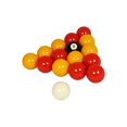 thumbnail image 3 of Juego completo de bolas de billar de 16 piezas, bolas de billar, bolas de billar para clubes deportivos de ocio, 3 of 9