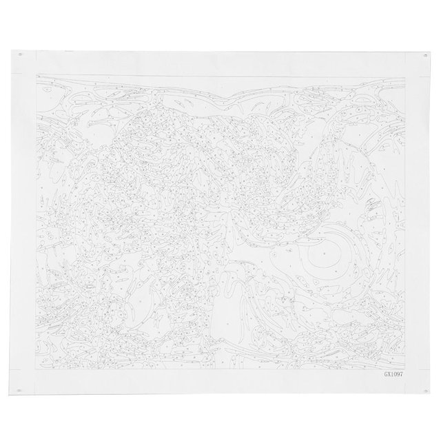 DIY paisaje pintura al óleo pintura por número Kit Digital pintura al óleo decoración 40*50 (#2) Unbranded JY22835-02