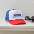 thumbnail image 4 of CafePress - Be Nice, I Cook Your Food - Adjustable Unisex Printed Trucker Hat with Mesh Back, 4 of 10