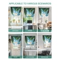 thumbnail image 5 of Summer Beach Coastal Tie Up Curtains for Windows 45 Inch Length Balloon Curtains Kitchen Adjustable Balloon Window Shade Palm Tree Sandy Vacation Tie Up Valance Bathroom Curtain Window 42"x45", 5 of 6