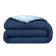 thumbnail image 1 of Edredón de Plumón Alternativo Reversible Bare Home Colección 1800 para Todas las Estaciones Tamaño Twin/Twin-XL Azul Oscuro/Azul Claro, 1 of 8