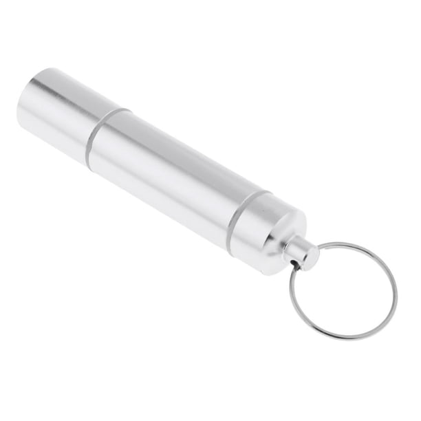Pastillero ligero organizador pastillero impermeable al aire libre Camping pastillero 17 x 85 mm (rejilla 3) Zulema Funda de almacenamiento impermeable