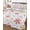 Red, variant on Twin Quilt Bedding Set, Christmas Snowflakes Reversible Summer Quilt 3 Pieces, Xmas Snowy Winter Simple Lightweight Bedspreads Coverlets with 2 Pillow Shams for All Seasons