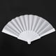 thumbnail image 2 of 2X Ventilador de Mano Plegable de Plastico Y Tela para Senoras Y Hombres Blanco, 2 of 8