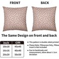 thumbnail image 4 of Christmas Light Pink Polka Dot Pillow Covers 20x20 Set of 2 Boho Style Decorative Throw Pillow Cases Outdoor Farmhouse Holiday Decoration for Sofa Couch Bed, 4 of 6