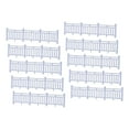thumbnail image 5 of 10 Pieces Model Train Railroad Fence Model Building Railing Mini Fence PP Material Suitable for Sand Table Scenery, 5 of 9