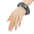 thumbnail image 2 of Calvin Klein Abstract Stainless Steel Bangle Bracelet, 2 of 3