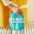 thumbnail image 4 of Glad Small Drawstring Trash Bags, 4 Gallon, Teal, Febreze Bahama Bliss, 20 Count, 4 of 12