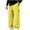 Yellow men's cargo pants loose fit a1, variant on BRELIL Men's Cargo Pants Loose Fit Wide Leg Drawstring Casual Streetwear Activewear Quick Dry Joggers Workout Hiking Trousers Solid Fall Fashion, Black L