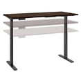 thumbnail image 3 of Bush Business Furniture Move 60 Series 72W Height Adjustable Standing Desk in Mocha Cherry, 3 of 6