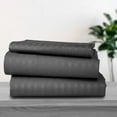 thumbnail image 2 of Lux Decor Collection Hotel Luxury Deep Pocket Soft Brushed Microfiber Wrinkle Resistant Bed Sheet Set - Twin XL Sheets, Dark Gray, 2 of 6