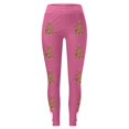 thumbnail image 3 of WILLBEST Leggings con Estampado Navideño para Mujer, Mallas Huecas Informales A La Moda, Pantalones de Yoga con Realce para Fitness, Deportes Y Comodidad 2586 Grande, 3 of 3