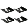 thumbnail image 4 of BEADCEST 4Pcs Mounting Bracket Kit Metal Black for Efficient Data Storage, 4 of 8