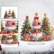 thumbnail image 2 of 5D DIY Art Decoraciones Mesa Kits Adornos Kit Acrílico Forma Especial Muñeco Nieve Navidad para Adultos Principiantes, 2 of 9