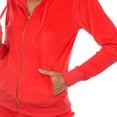 thumbnail image 4 of White Mark Women's 2 Piece Velour Tracksuit Set, 4 of 5