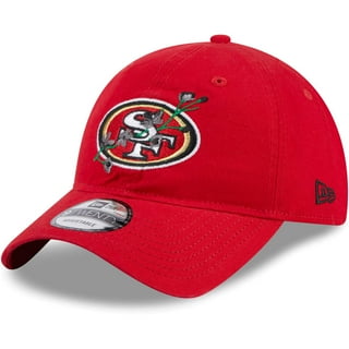 Men's New Era Khaki/Scarlet San Francisco 49ers Super Bowl Champions Patch  59FIFTY Fitted Hat