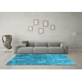 thumbnail image 3 of Ahgly Company Indoor Rectangle Oriental Light Blue Industrial Area Rugs, 8' x 10', 3 of 4