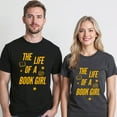 thumbnail image 5 of The Life of A Book Girl T-Shirt – Book Lover Theme – Unisex Casual Wear, 5 of 6