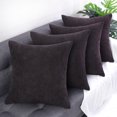thumbnail image 2 of Unique Bargains 4-Piece Polyester Corn Stripe Throw Pillow Cover for Sofa, 2 of 9