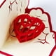 thumbnail image 5 of Tarjeta de corazón 3D, manos abrazando el amor, perfecta para cumpleaños, Acción de Gracias y San Valentín. Elegancia elaborada, 5 of 8