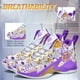thumbnail image 5 of BINQER Zapatillas de baloncesto de caña alta for hombre con amortiguación de malla transpirable y suela antideslizante., 5 of 6
