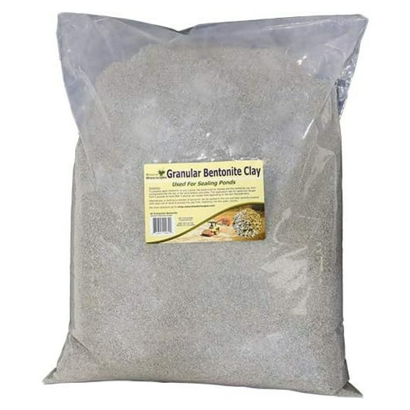 Granular Sodium Bentonite Clay for Pond Sealing 45 lbs