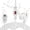 White, variant on Iron Forge Cable 6 Ft Brown Outdoor Extension Cord with IP65 Inline Switch On/Off, 16/3 SJTW 3 Prong Waterproof Switch - 10 AMP Cord - ETL Listed