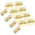 thumbnail image 3 of 20 Pcs Mini Charnières Papillon en Fer pour Tiroir d'Armoire Porte Dorée, 3 of 6