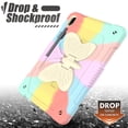 thumbnail image 4 of Protective Case for Samsung Galaxy Tab S10+ Plus/ Tab S9+ Plus/ Tab S9 FE+ Plus 12.4", Cute Butterfly Kids Friendly Kickstand Shockproof Case with Shoulder Strap & Pen Holder,Colorful, 4 of 8