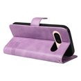 thumbnail image 7 of for Google Pixel 8a Case Wallet for Men Women, Flip Folio Cover with PU Leather Kickstand Credit Card Slots Magnetic Wrist Strap Kickstand Protective Shockproof Phone Case Cover, Purple, 7 of 7