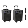 thumbnail image 1 of Pyle PWMA230BT 700 Watt Wireless Portable Bluetooth PA Speaker System (2 Pack), 1 of 8