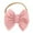 Pink, variant on Angala Toddler Baby Boys Girls Stretch Solid Bow Hairband Headwear Headband Cozy Cute Practical One Size