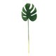 thumbnail image 1 of Decoración de plantas de simulación de hoja de palmera artificial Oficina en casa Adorno de hoja de tela verde falso AweSitey HA7537-00B, 1 of 6