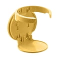 thumbnail image 3 of Elodie Wall Mounted Cup Holder Compact Easy Installation Mug Shelf Water Cup Holder Yellow, 3 of 8
