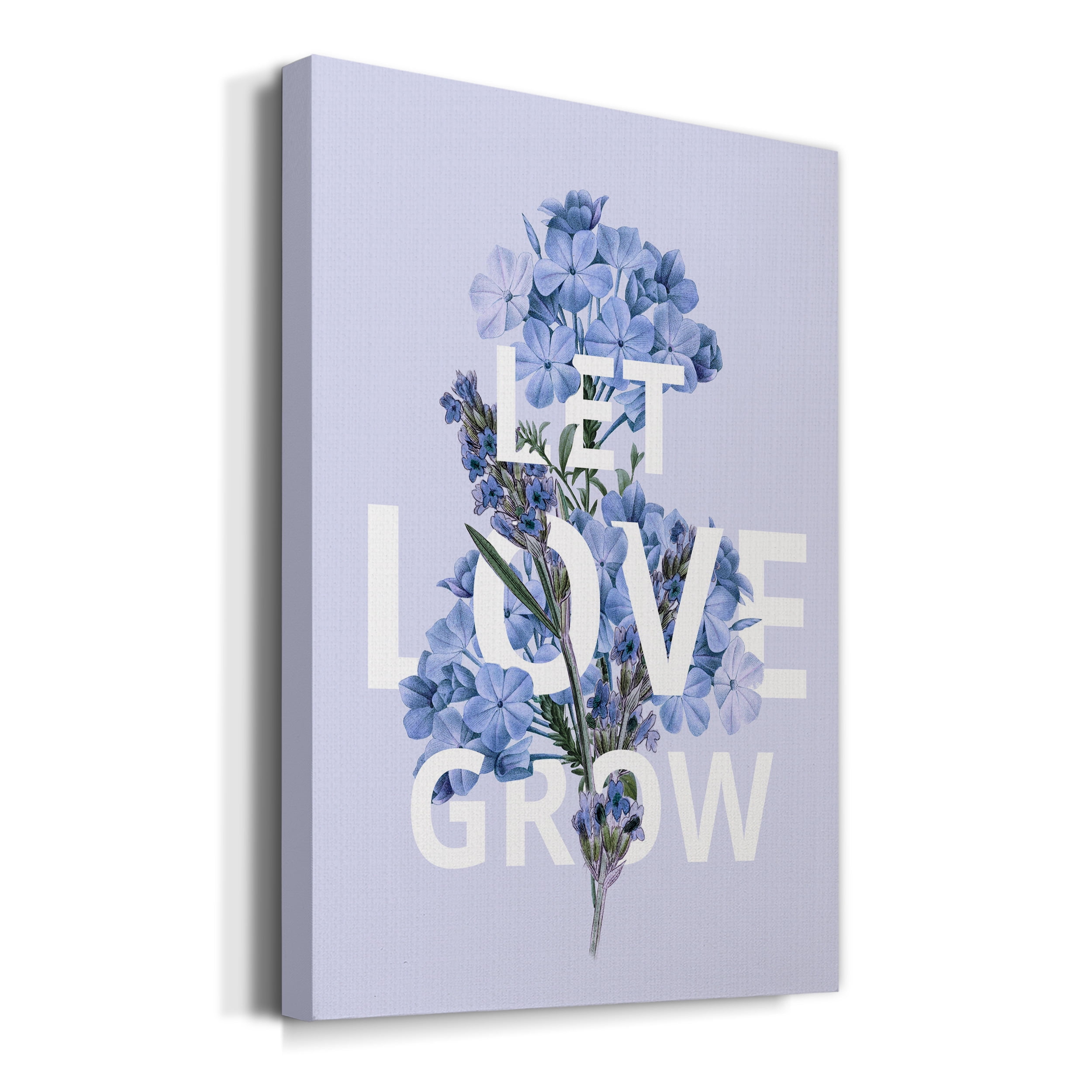 Let Love Grow Premium Gallery Wrapped Canvas - Ready to Hang - 18 x 27