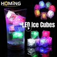 thumbnail image 2 of 6pcs LED Light Ice Cubes Luminous Colorful Party Flash Neon Party Bar Cup Decoration Christmas Halloween Festival Accessories, 2 of 5