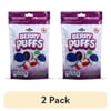 (2 pack) Primed Warrior Berry Puffs, 3.5 oz. Resealable Stand Up Bag