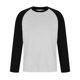 thumbnail image 2 of pstuiky camisetas de manga larga para hombre, Camisa informal de manga larga con empalmes sólidos para hombre, de alta elasticidad, que mantiene el calor. camisetas de hombre xxxl, 2 of 5