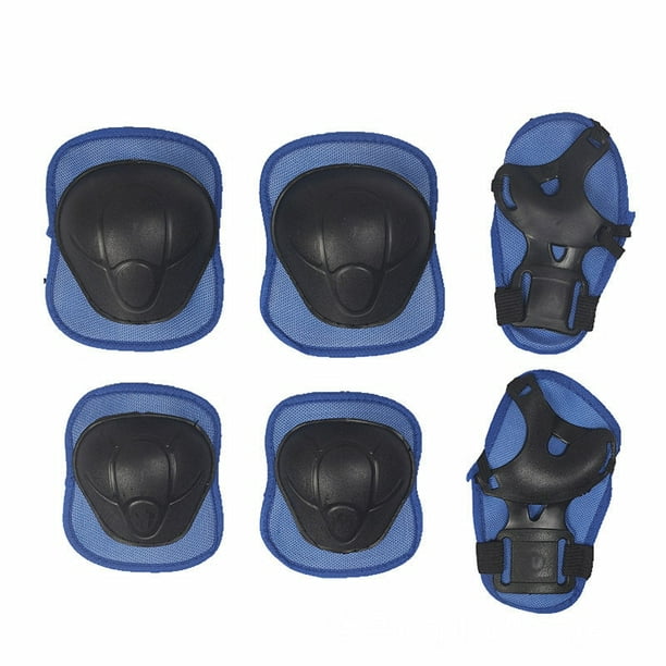 6pcs or 7pcs children's skating protective gear with three colors