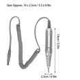 thumbnail image 2 of Replacement Handle For Electric Nail Drill Machine, 30000rpm Nail Drill Pen Replacement Handle Nail Polisher Grinder Handpiece Handle Electric Portabl, 2 of 4