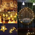 thumbnail image 5 of Morttic Star String Lights Battery Operated, 19.7ft 40 LED Twinkle Little Star Light Warm White, Indoor and Outdoor Decoration for Kids Room, Wall, Bedroom, 5 of 7