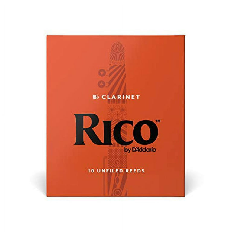 Rico by D Addario Bb Clarinet Reeds Strength 2 10 pack Walmart