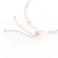 thumbnail image 4 of Natural Aquamarine Round Shape Bracelets in Sterling Silver for Women, March Birthstone Jewelry for Her Birthday, Wedding Anniversary, Christmas, Mothers Day, 4 of 7