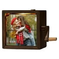 thumbnail image 4 of Necvior Wooden Hand Crank Flipbook Frame 16 Photo Display Mechanical Picture Album Gift, 4 of 10