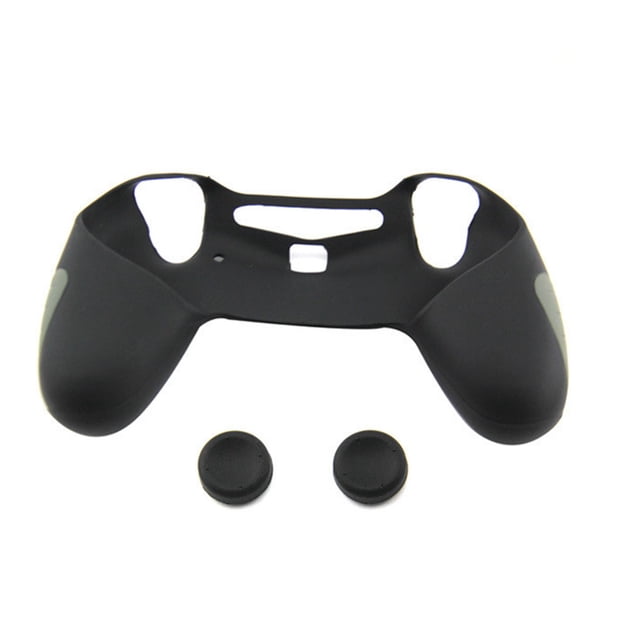 Reemplazo para Playstation 4 PS4 Pro Funda de controlador de silicona Slim Gamepad Protection Funda de piel Joystick Grips Set tholdsy PJ8043-01